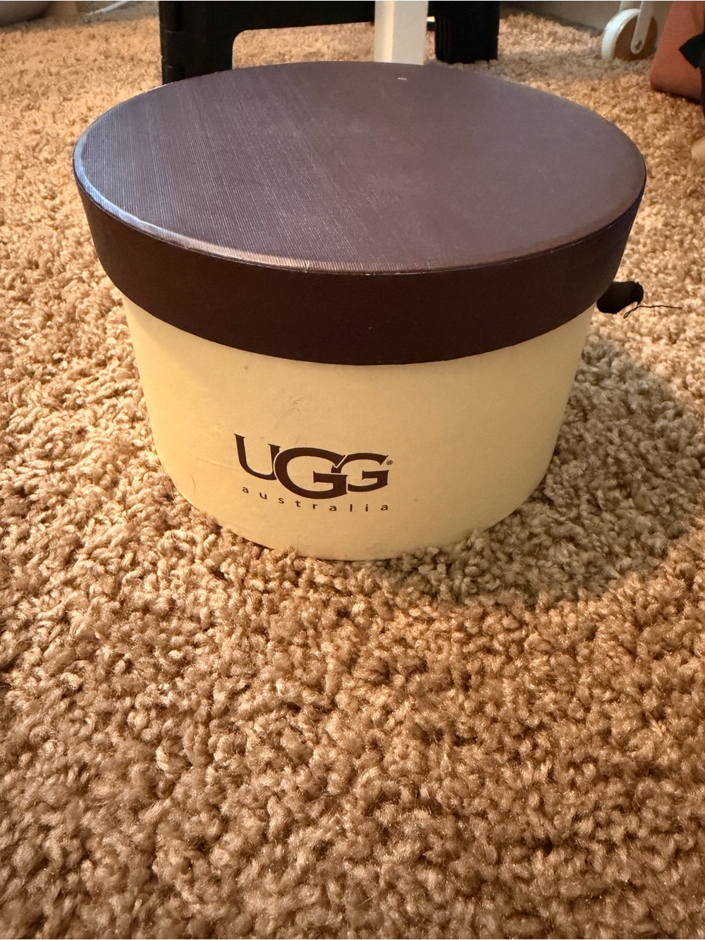 UGG Dark Brown Earmuffs – Brand New in Box